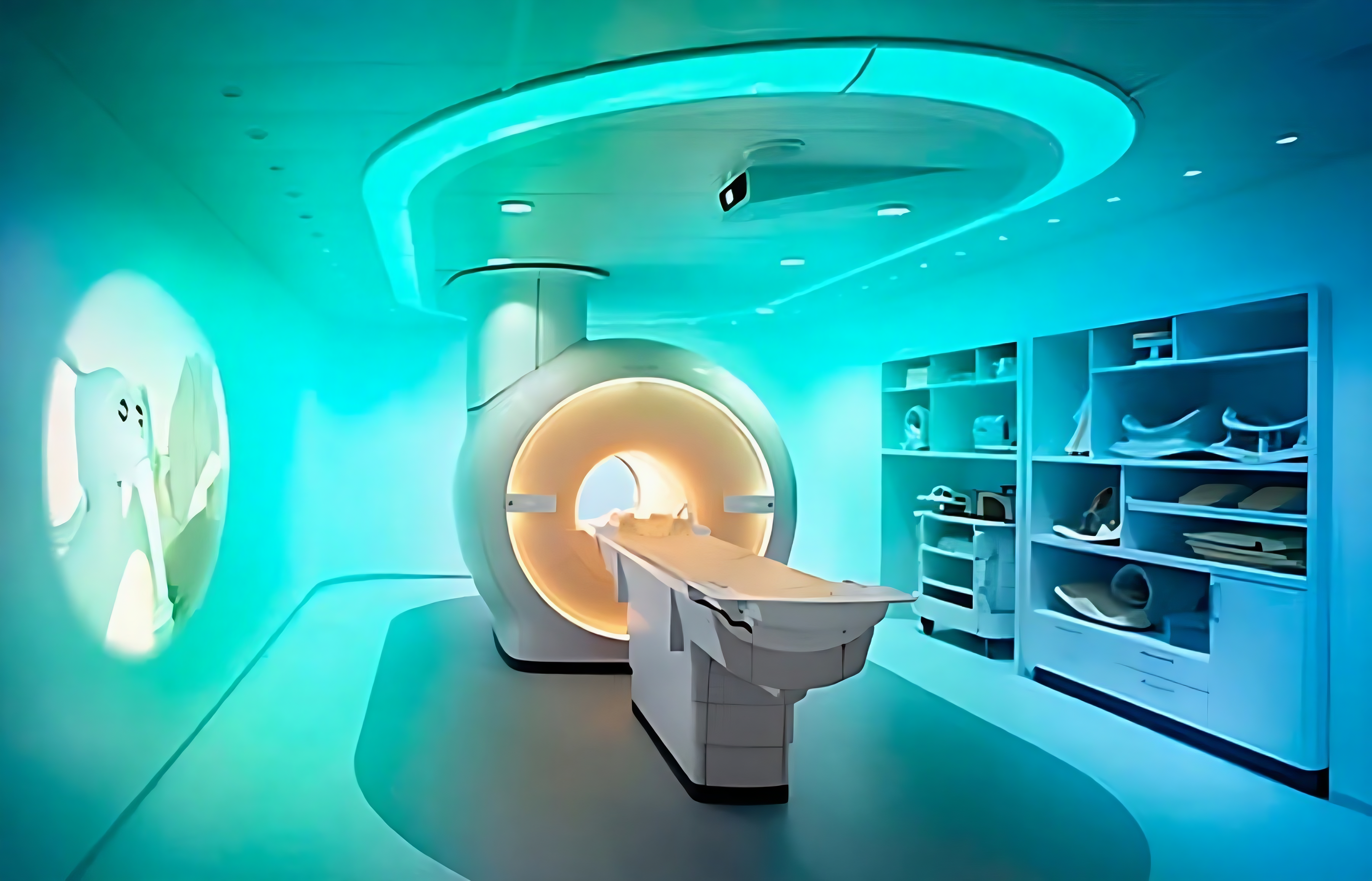 전립선암 정밀검진을 위한 MRI 검사실 이미지, 2차 조직검사 전 필수 영상검사 환경