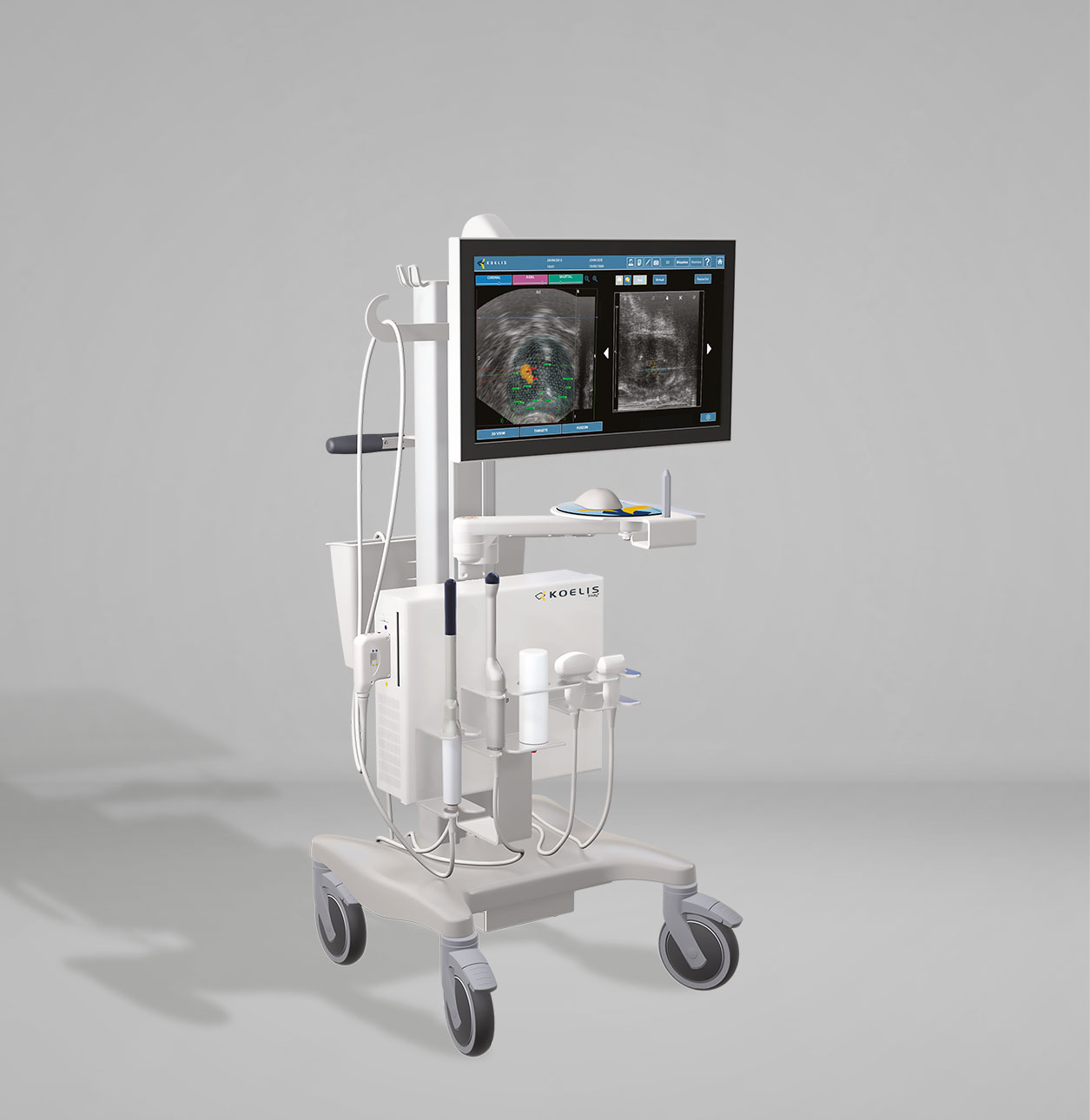 전립선암 정확도를 높이는 MRI fusion 표적 조직검사 장비, 전립선 병변을 정밀하게 검사하는 의료 시스템