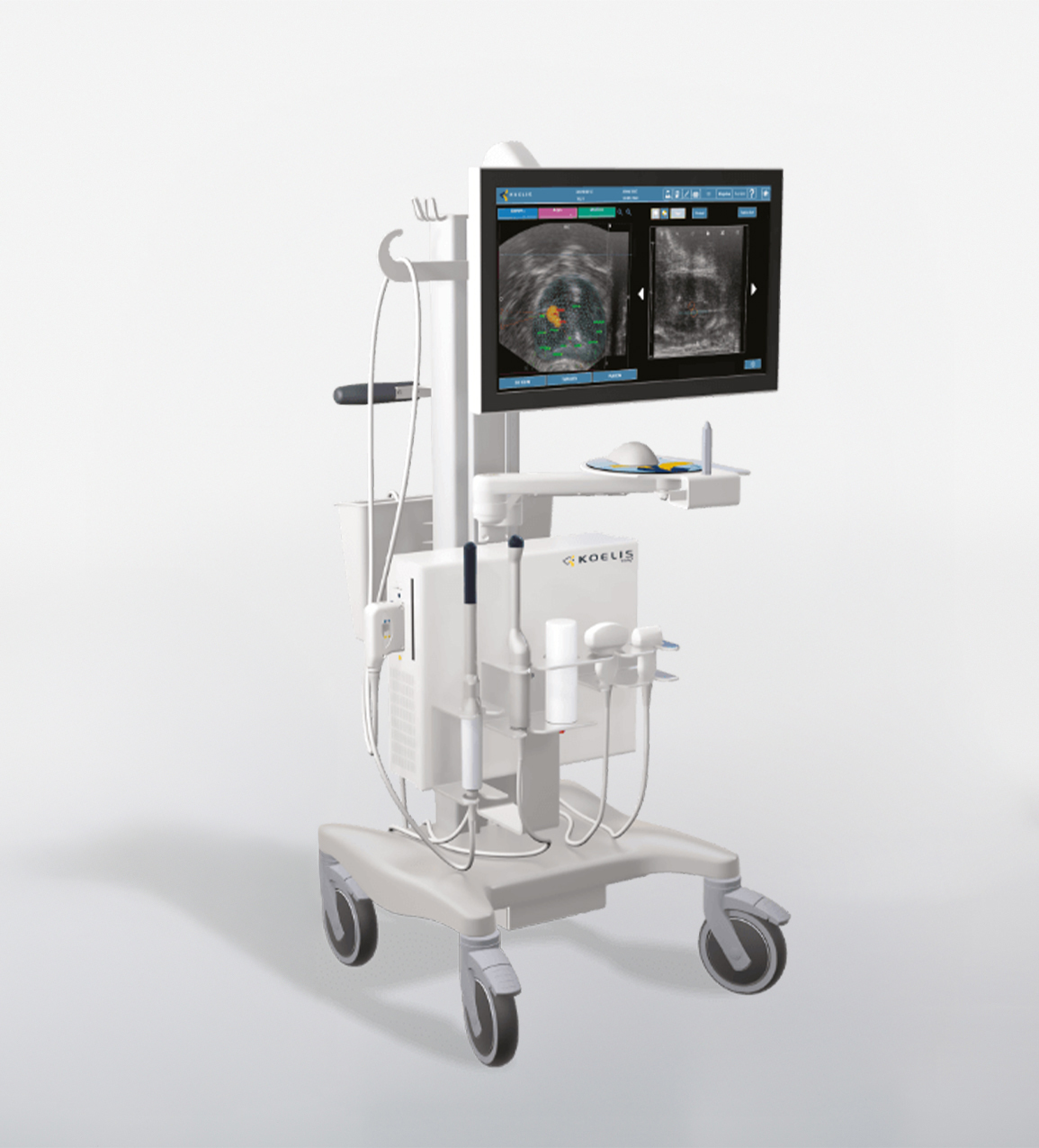 MRI 융합 표적 조직검사 장비 이미지, 전립선암 정밀 진단을 위한 MRI 초음파 융합 생검 시스템